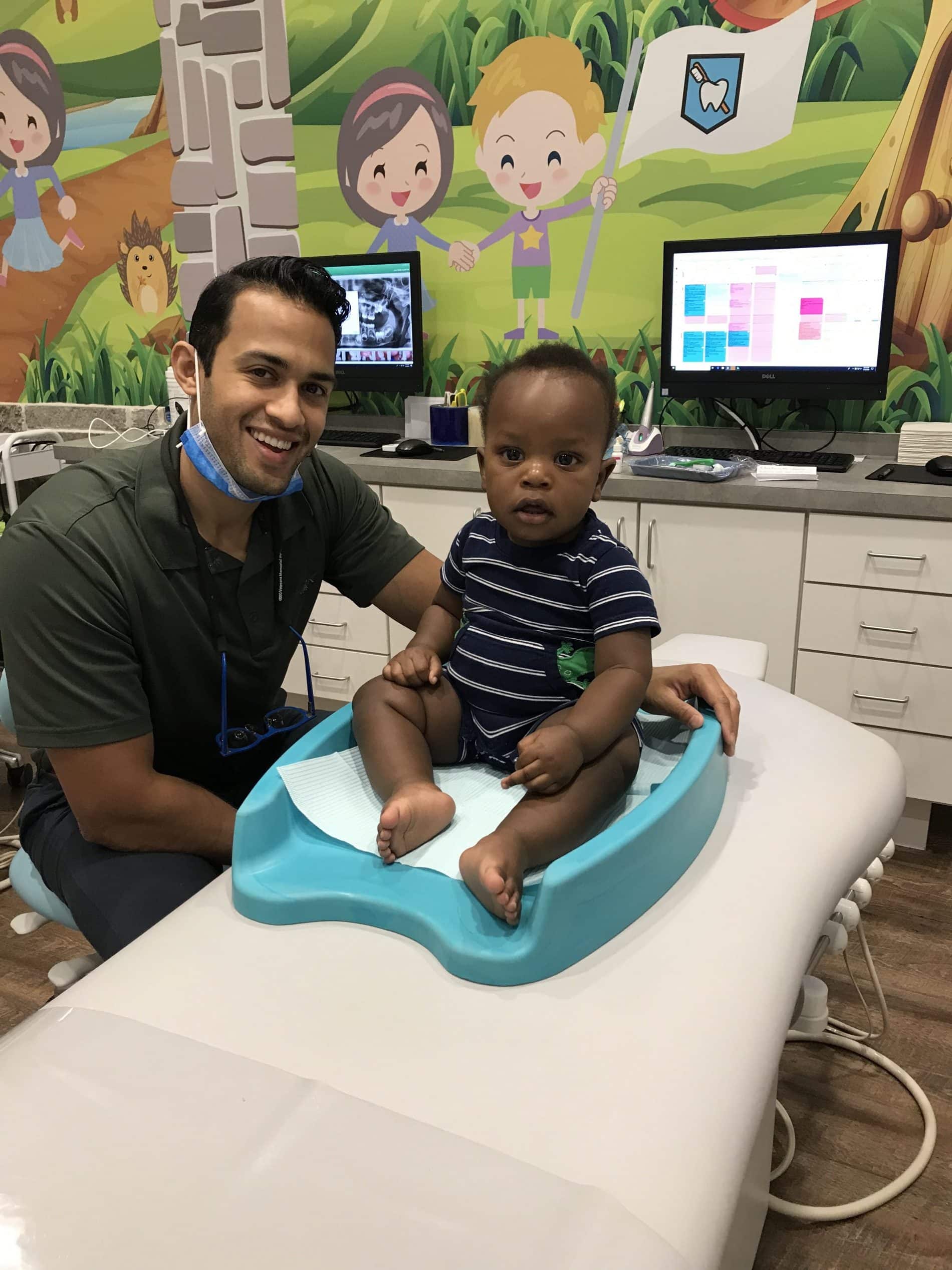 Toddler Dental Exam with Dr. Bhaumik
